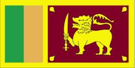 Flagge von Sri Lanka, Perle im Indischen Orean