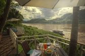Hotel Le Belle Rive in Luang Prabang, Restaurant