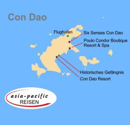 Karte von Con Dao