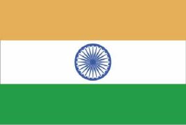 Flagge von Indien, Land der Kontraste