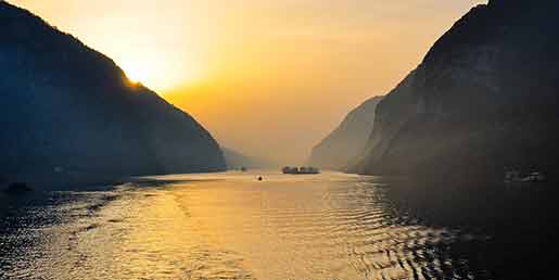 Xiling Schlucht am Yangtse