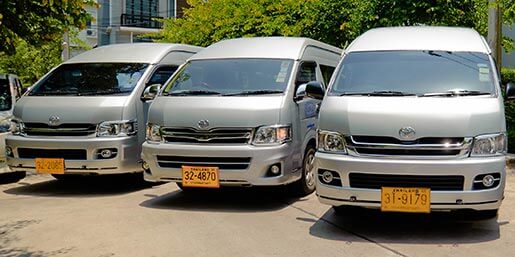 Mietwagen mit Chauffeur in Thailand